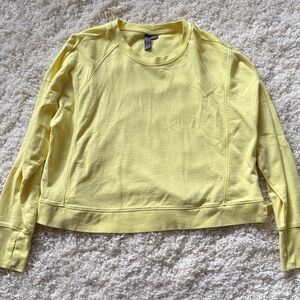 Sweaty Betty Yellow Women's Sweatshirt